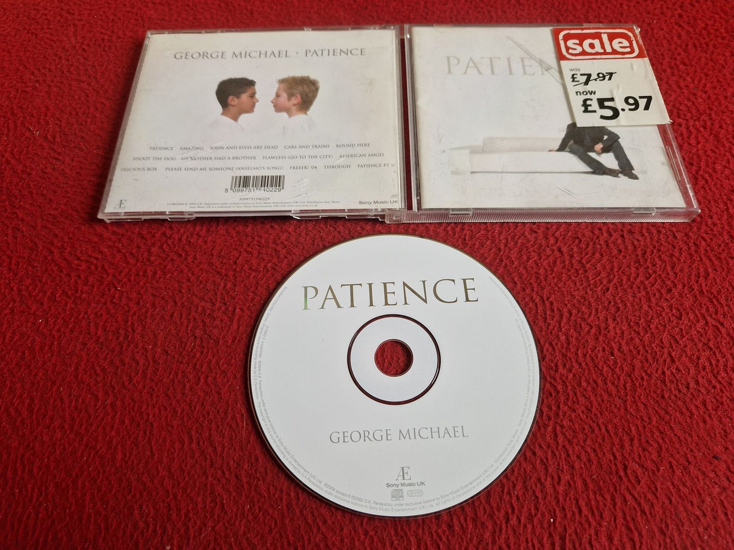 GEORGE MICHAEL PATIENCE CD