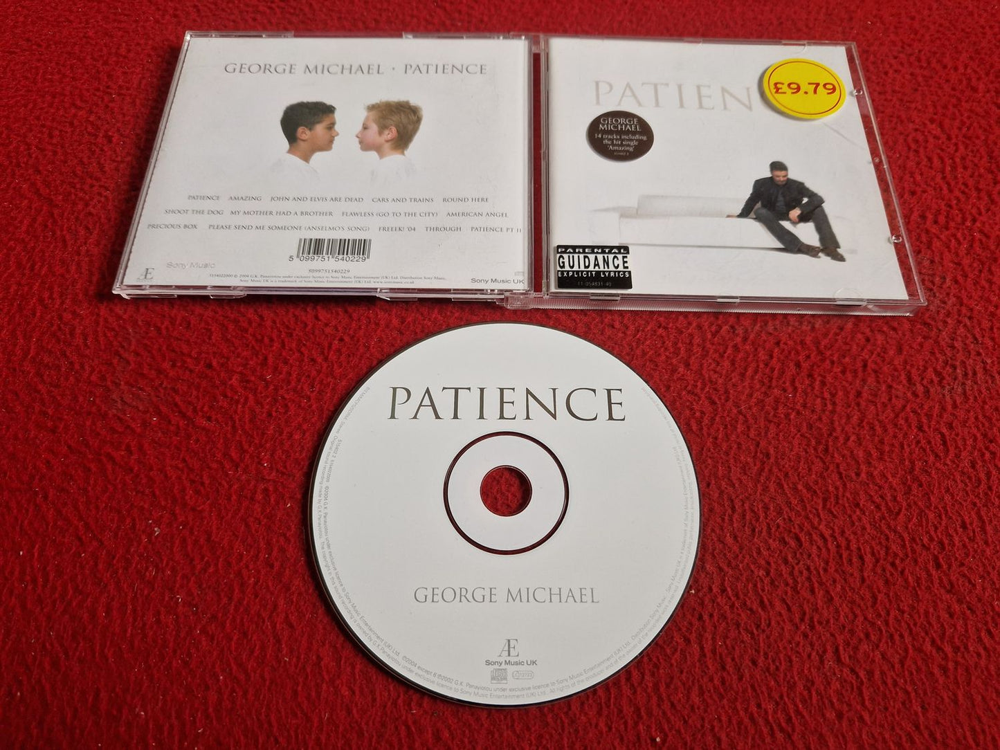GEORGE MICHAEL PATIENCE CD