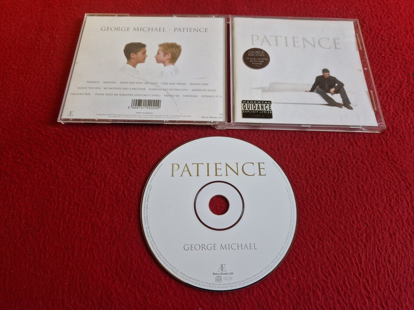 GEORGE MICHAEL PATIENCE CD
