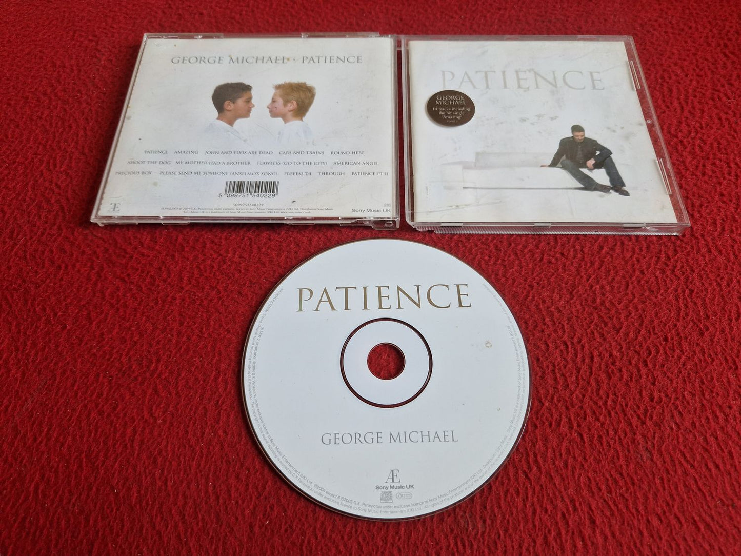 GEORGE MICHAEL PATIENCE CD