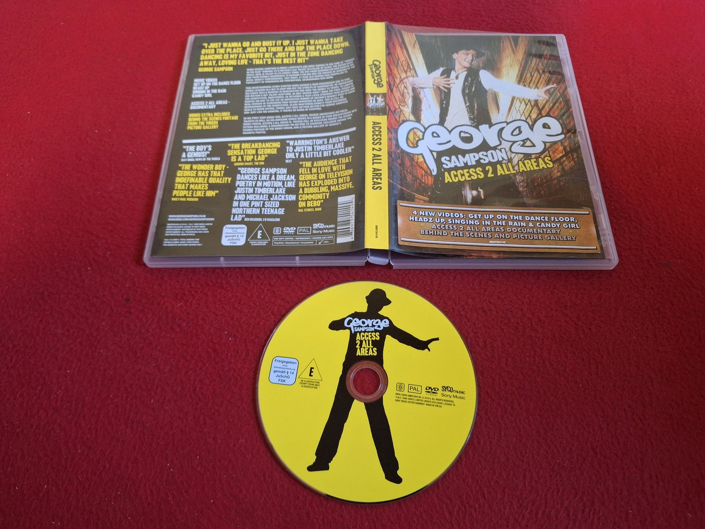 GEORGE SAMPSON ACCESS 2 ALL AREAS DVD