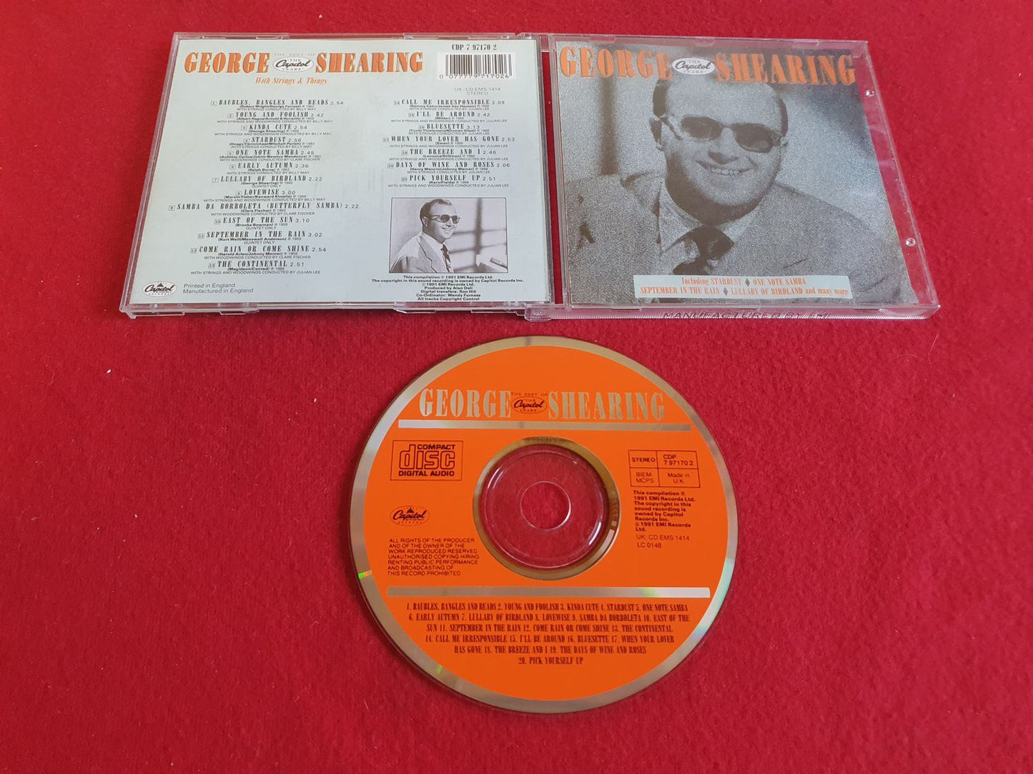 GEORGE SHEARING - GEORGE SHEARING till CD