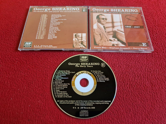 GEORGE SHEARING THE EARLY YEARS CD