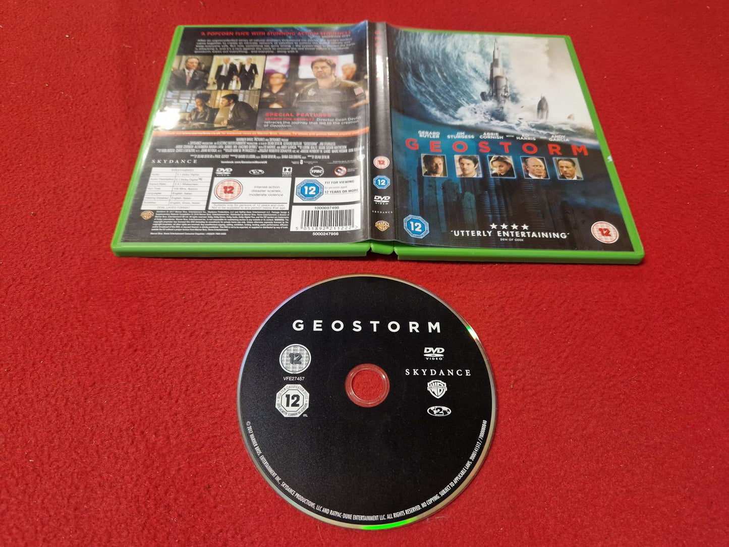 GEOSTORM till DVD