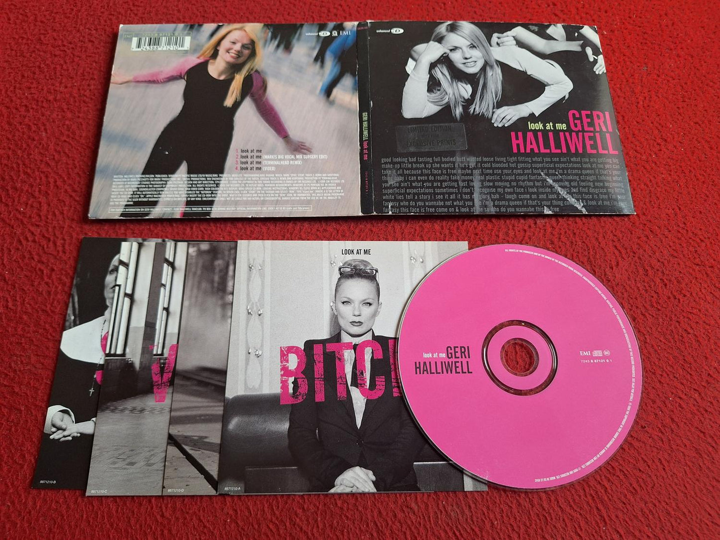 GERI HALLIWELL LOOK AT ME CD