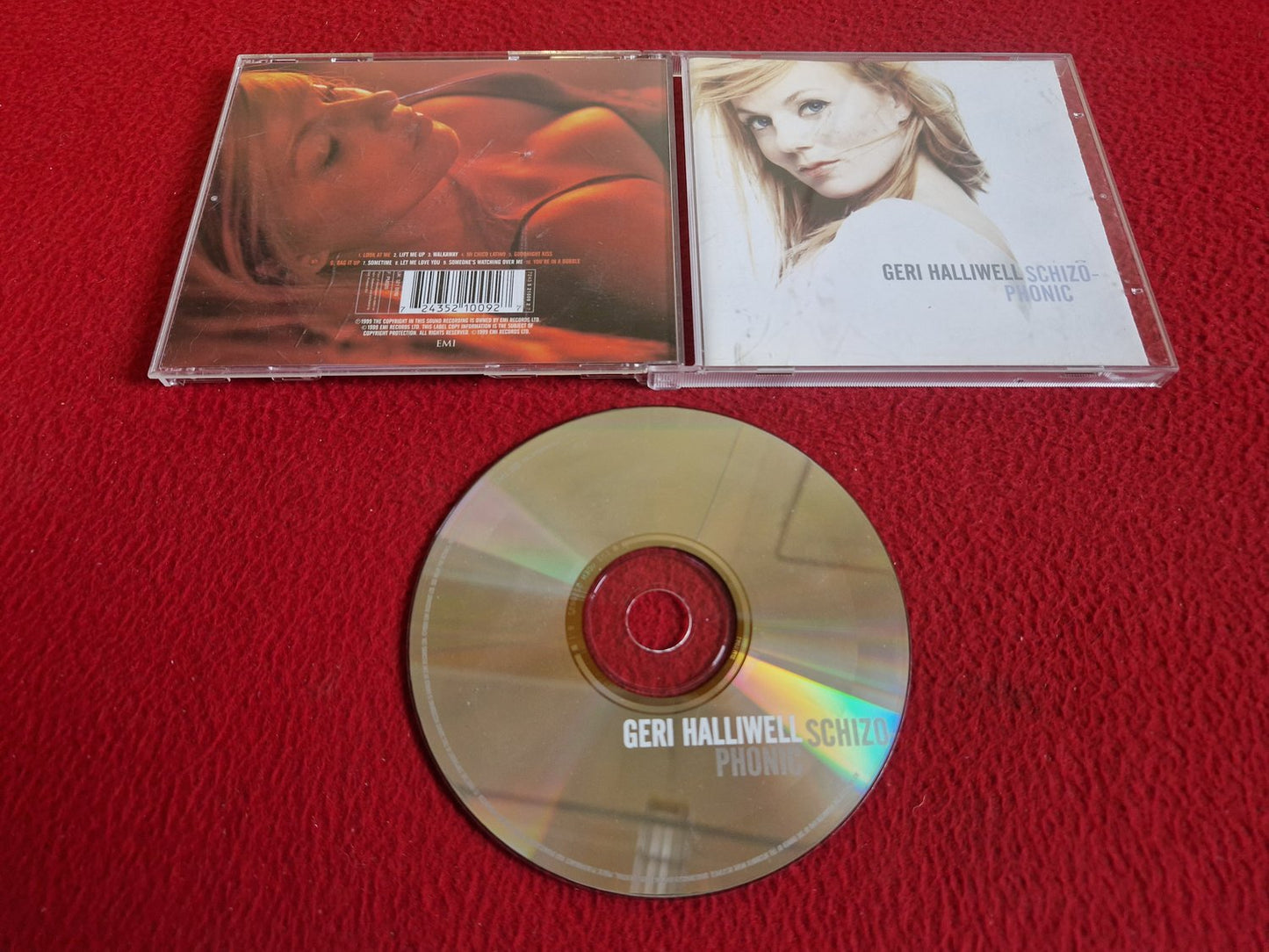 GERI HALLIWELL SCHIZOPHONIC CD
