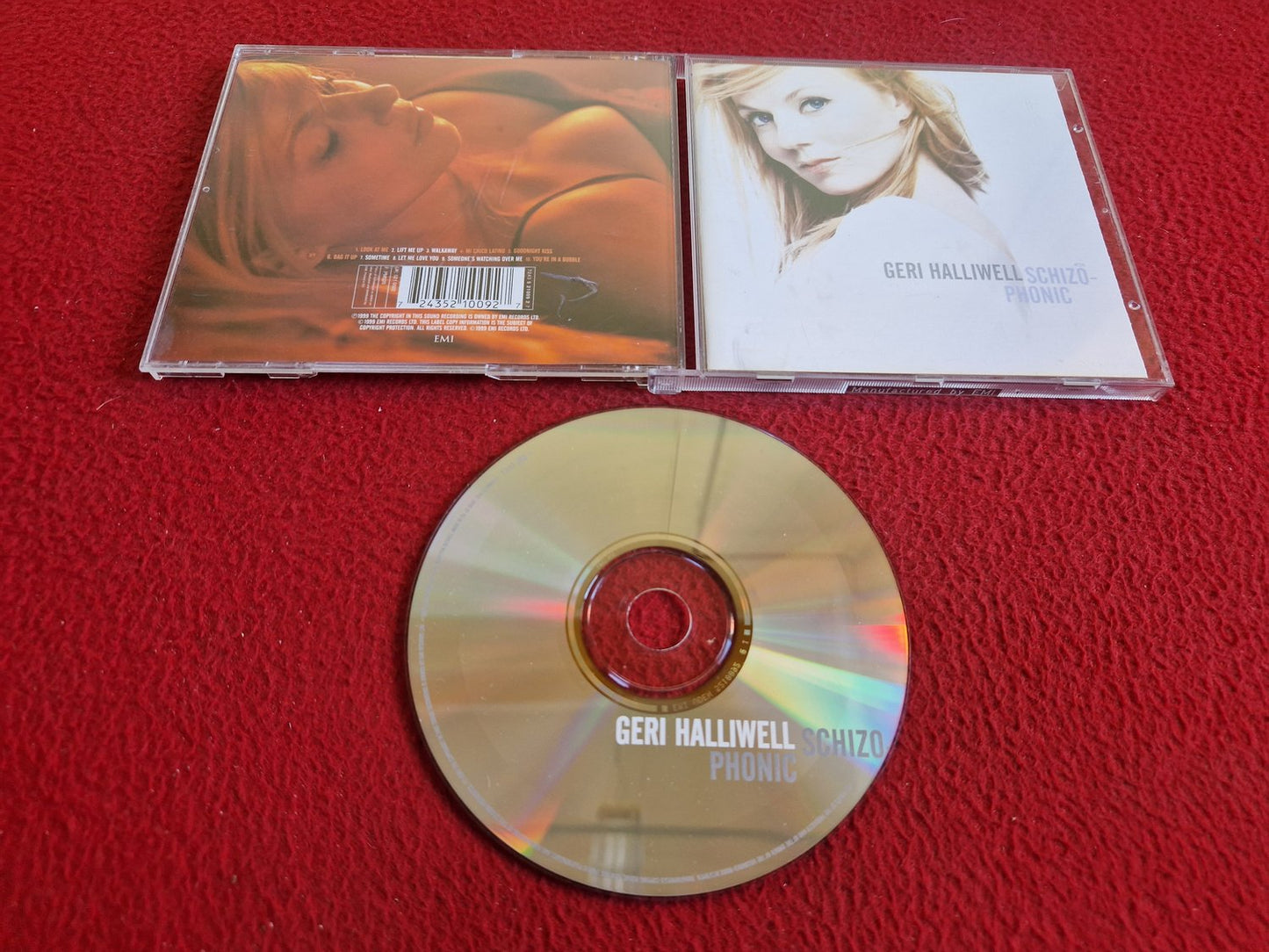 GERI HALLIWELL SCHIZOPHONIC CD