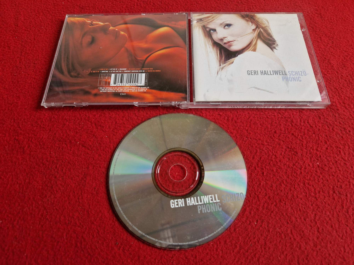 GERI HALLIWELL SCHIZOPHONIC CD
