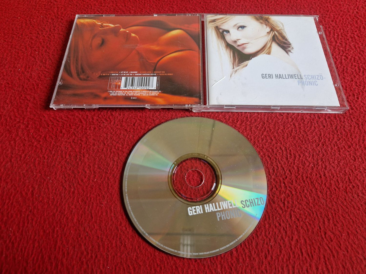 GERI HALLIWELL SCHIZOPHONIC CD