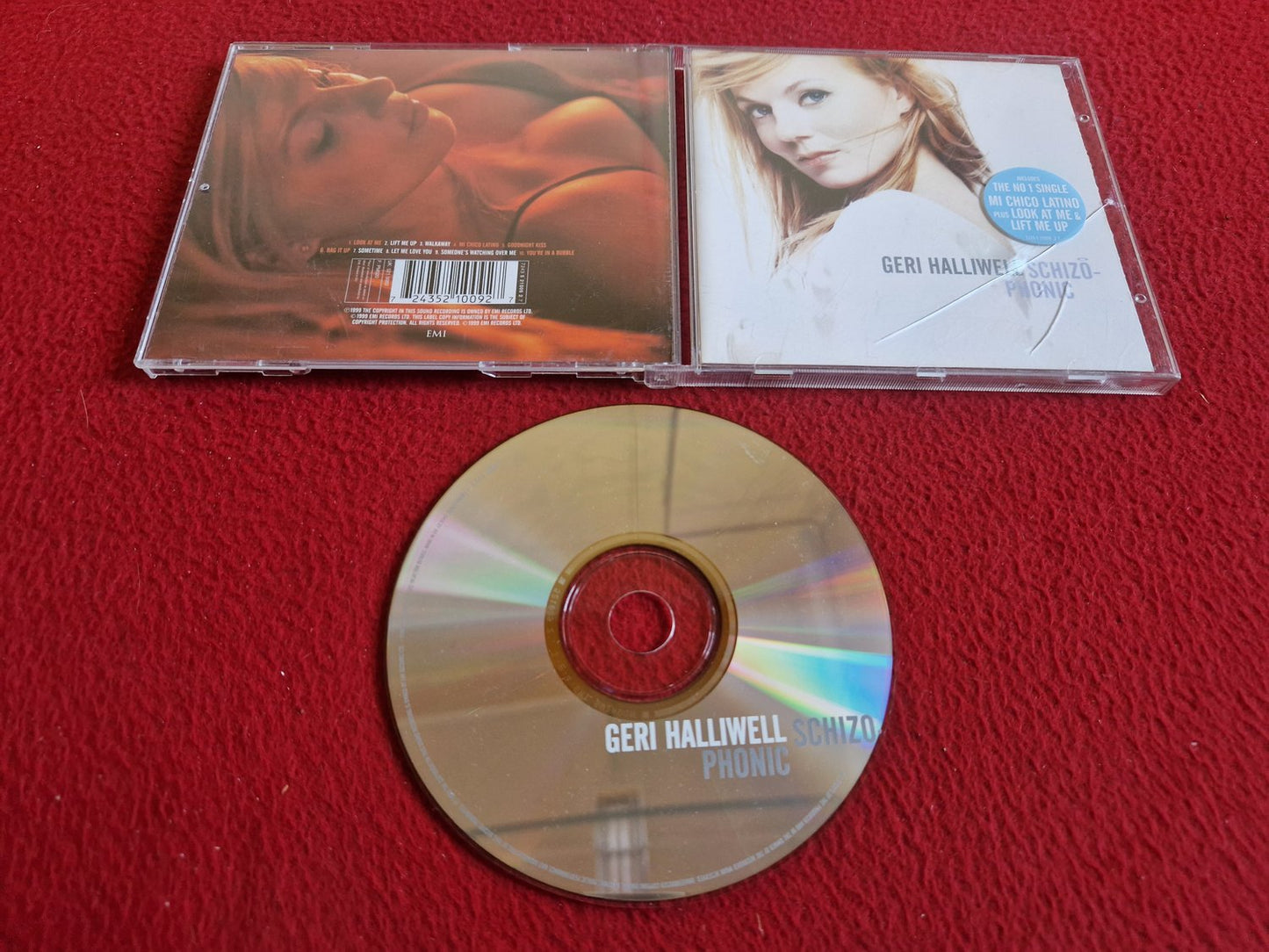 GERI HALLIWELL SCHIZOPHONIC CD