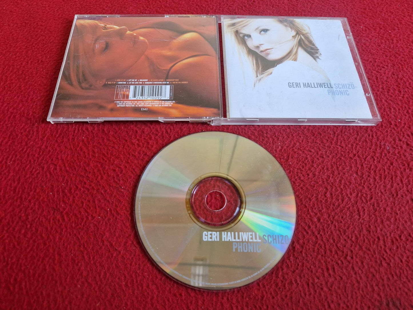 GERI HALLIWELL SCHIZOPHONIC CD