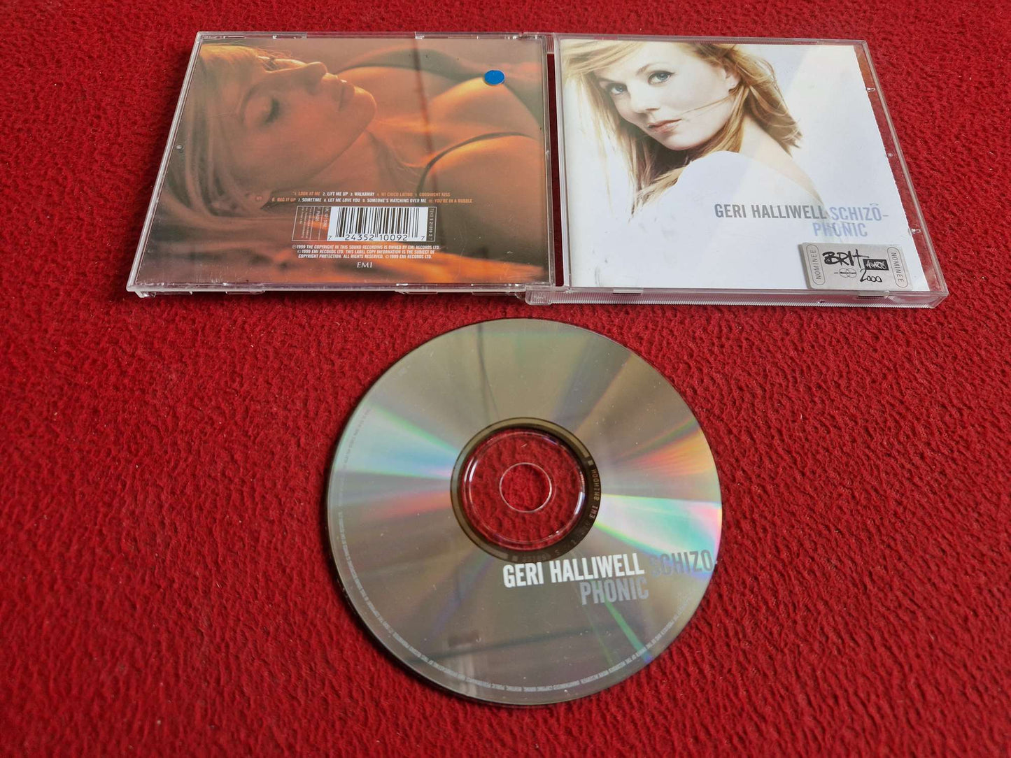 GERI HALLIWELL SCHIZOPHONIC CD