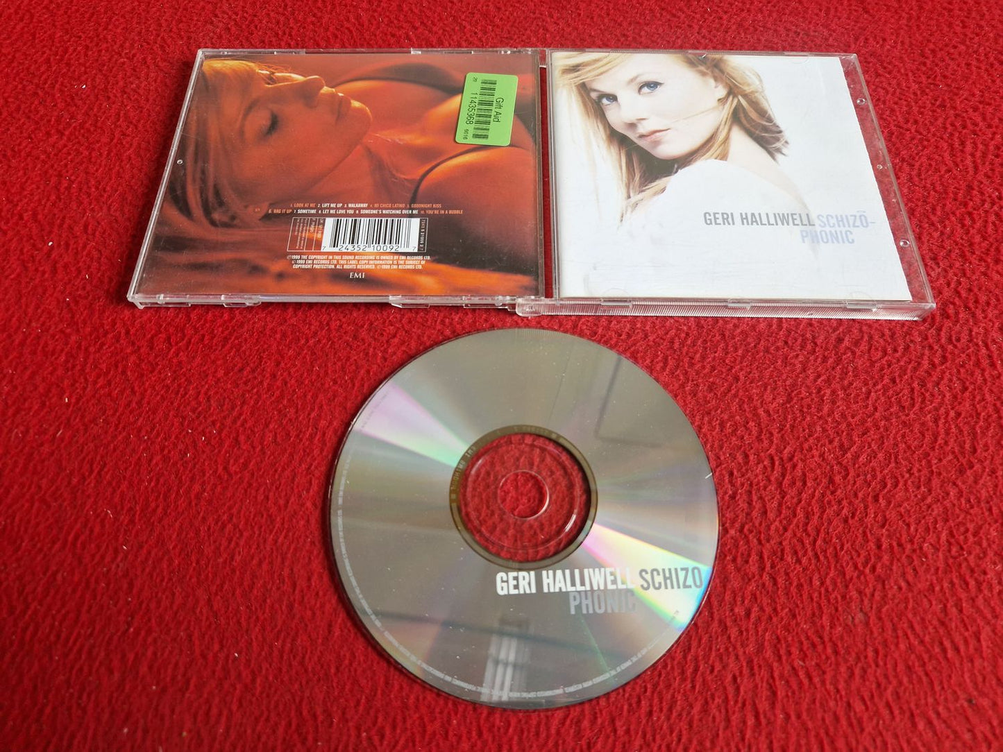 GERI HALLIWELL SCHIZOPHONIC CD