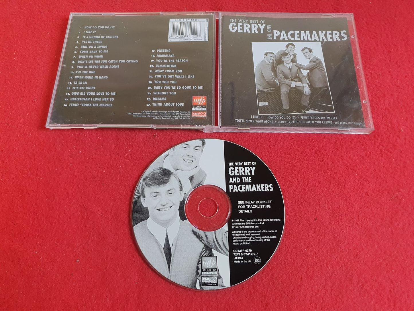 GERRY AND THE PACEMAKERS THE VERY BEST OF till CD