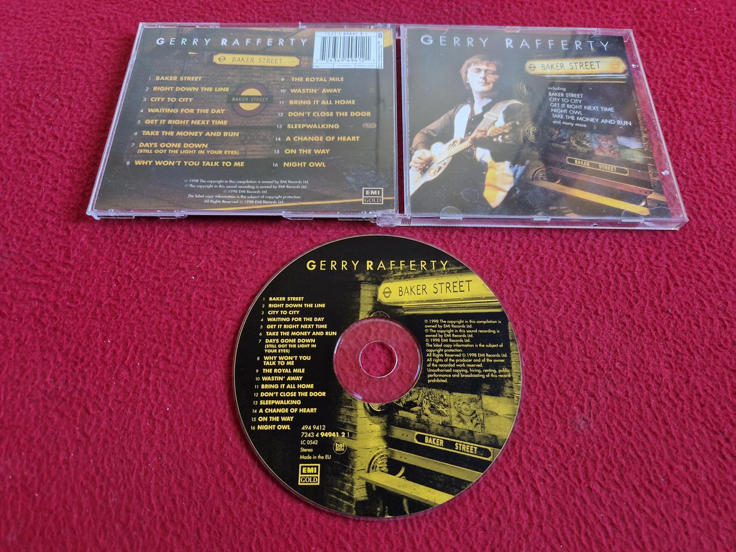 GERRY RAFFERTY BAKER STREET CD