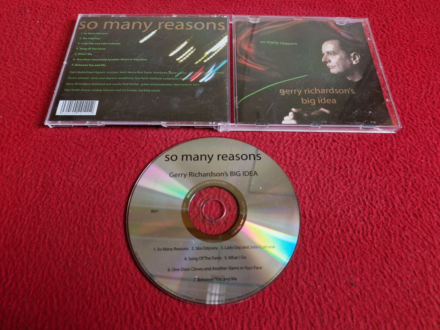 GERRY RICHARDSON'S BIG IDEA SO MANY REASONS CD