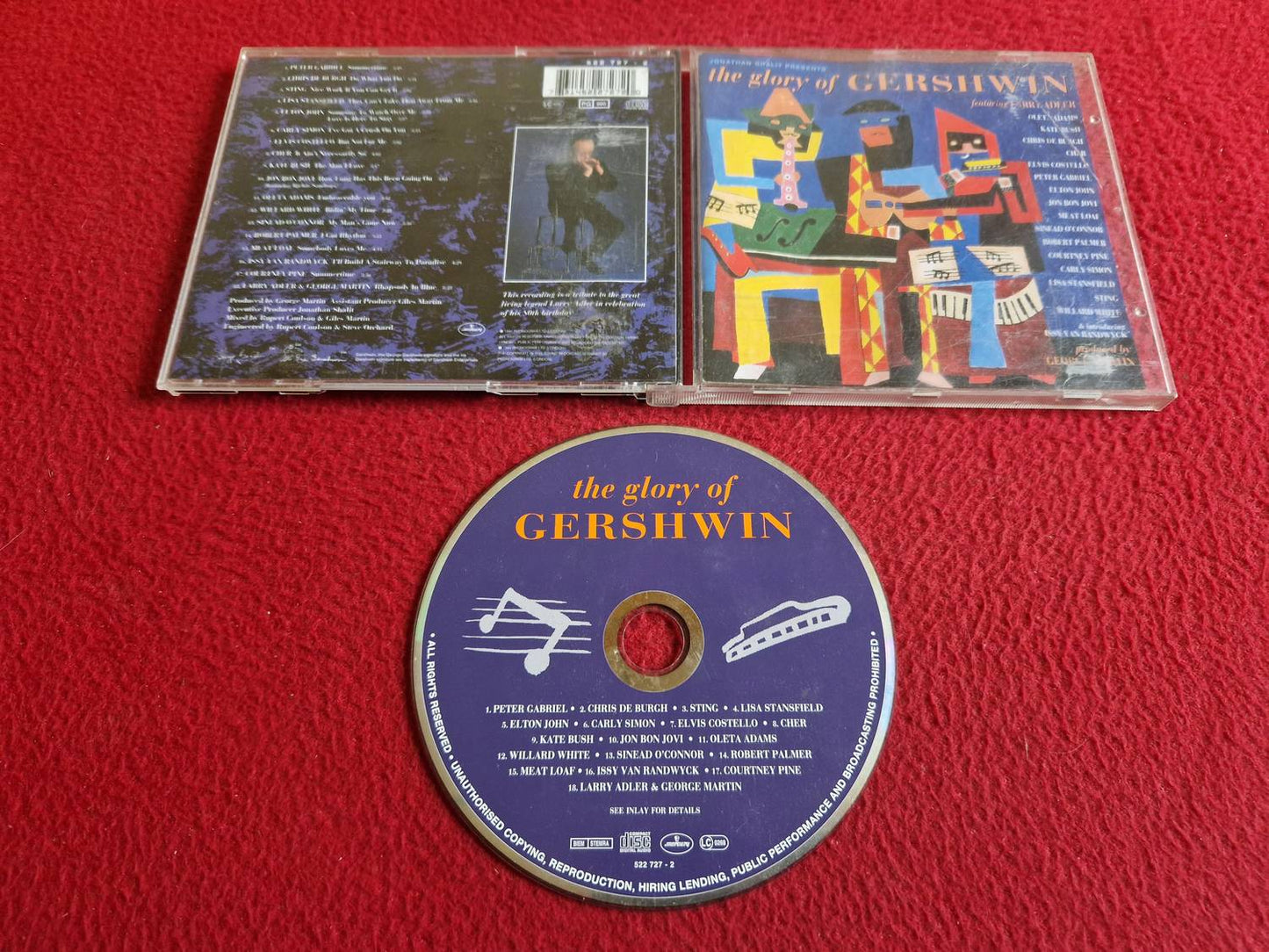 GERSHWIN THE GLORY OF GERSHWIN CD