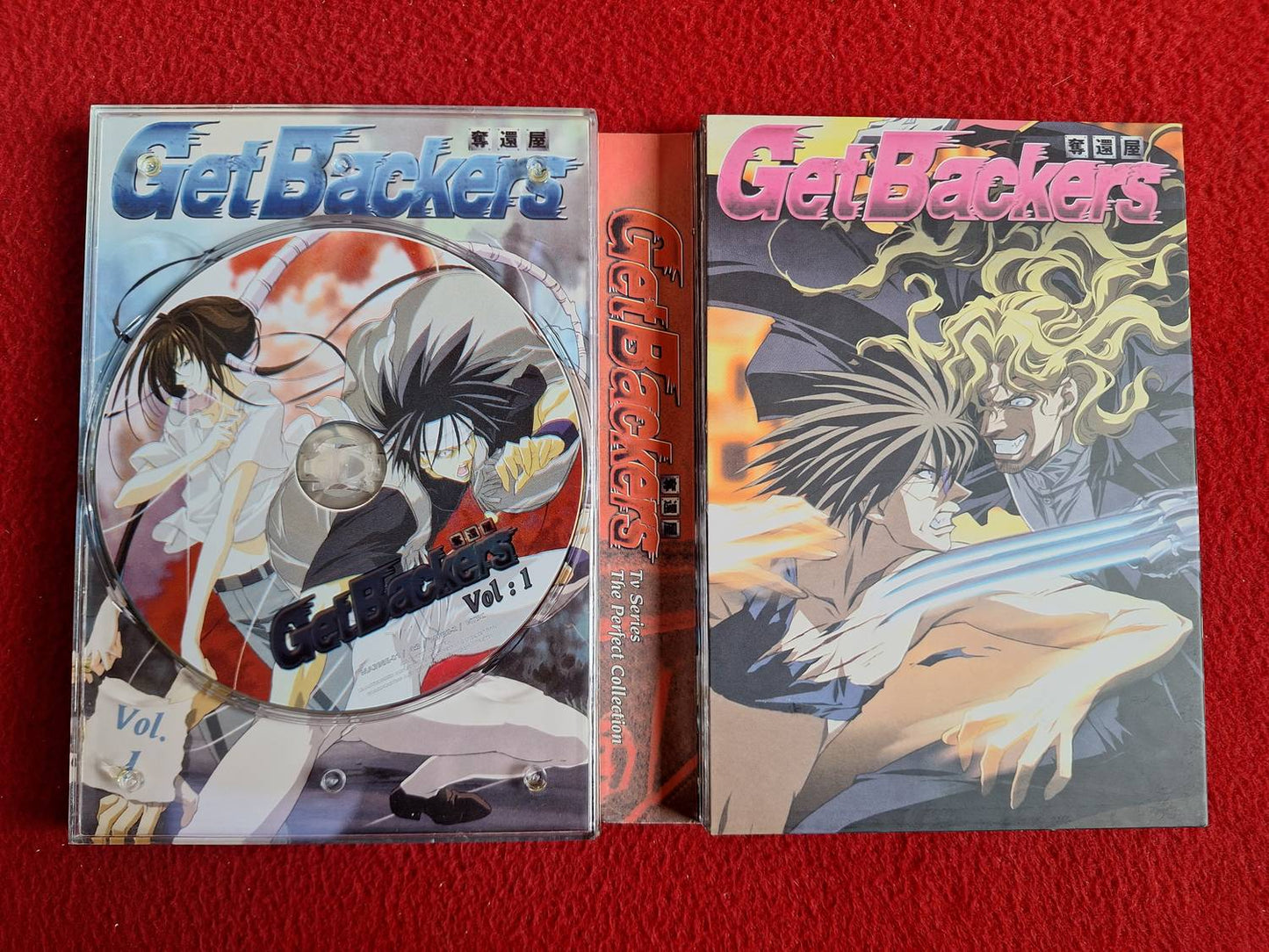 GET BACKERS TV SERIES PERFECT COLL EPISODES 1 - 49 [ ALL / NTSC ] BOX DVD