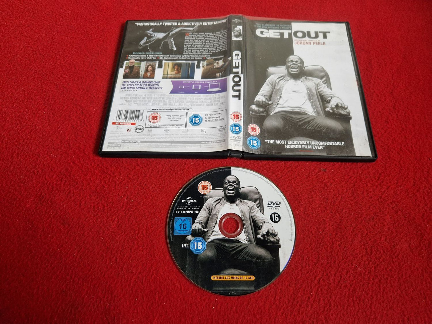 GET OUT DVD