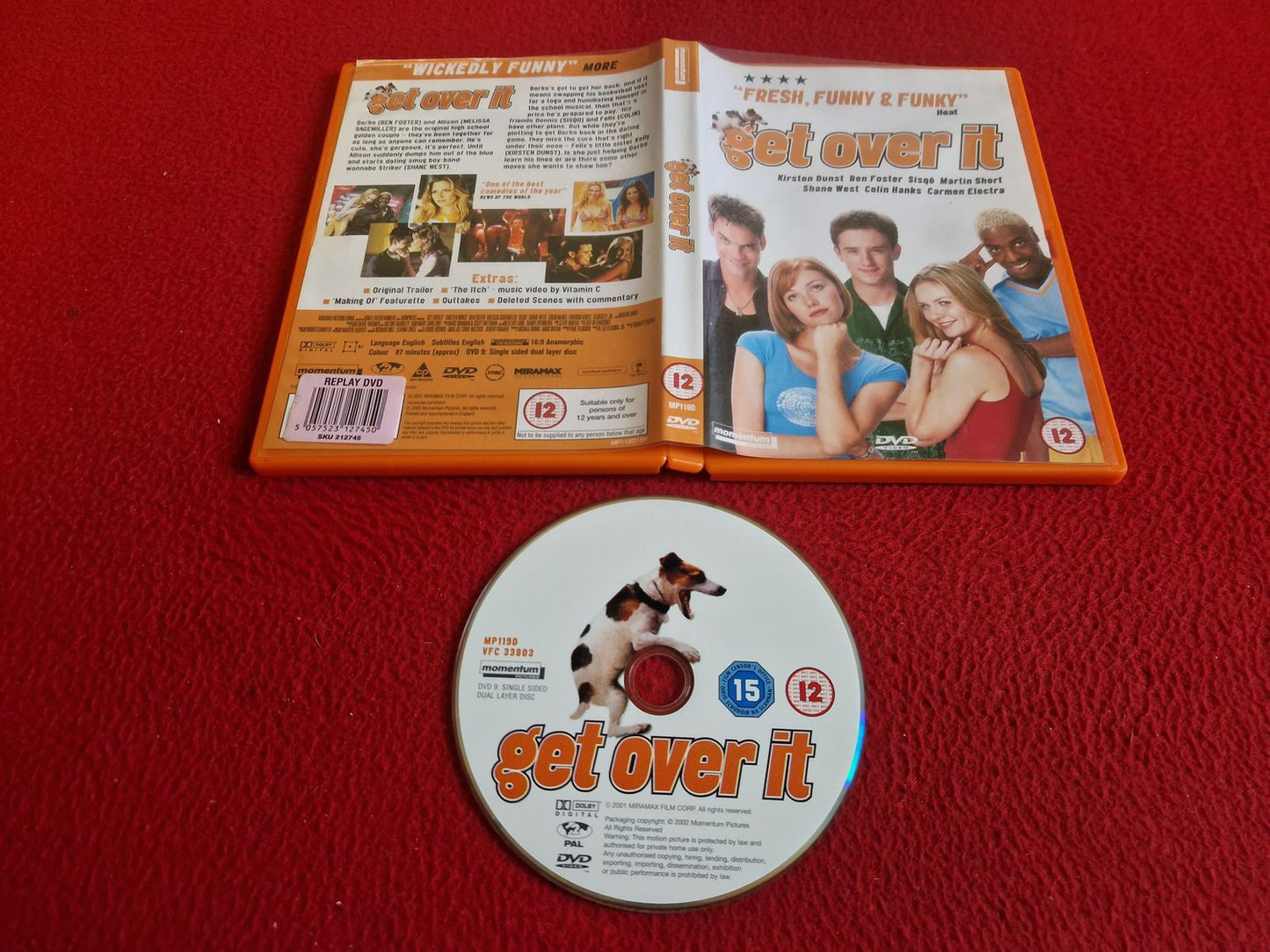 GET OVER IT DVD