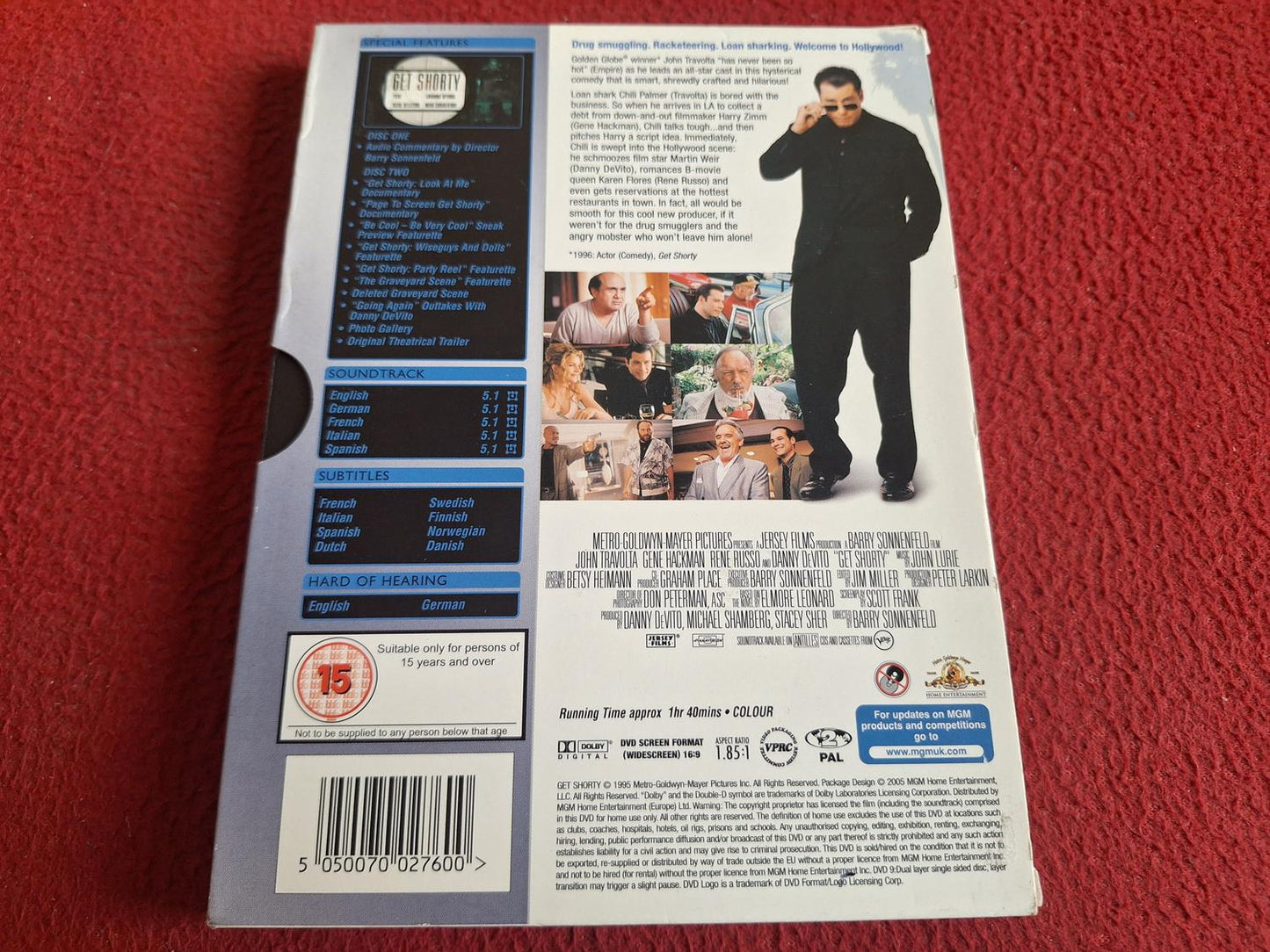 GET SHORTY DVD