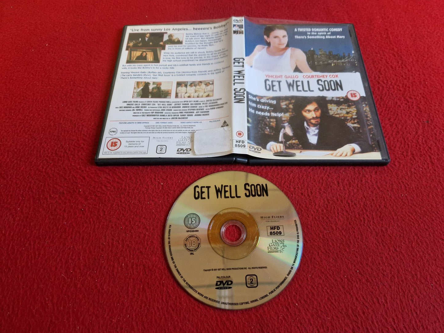 GET WELL SOON DVD