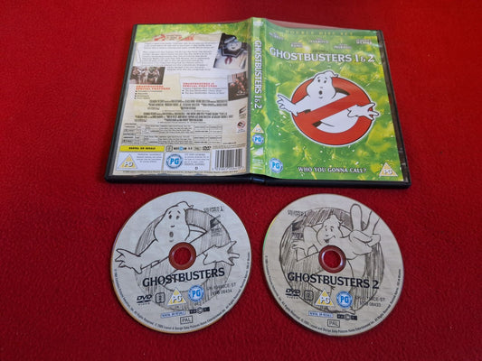 GHOSTBUSTERS 1 & 2 DVD
