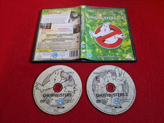 GHOSTBUSTERS 1 & 2 DVD