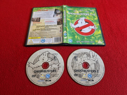 GHOSTBUSTERS 1 & 2 DVD