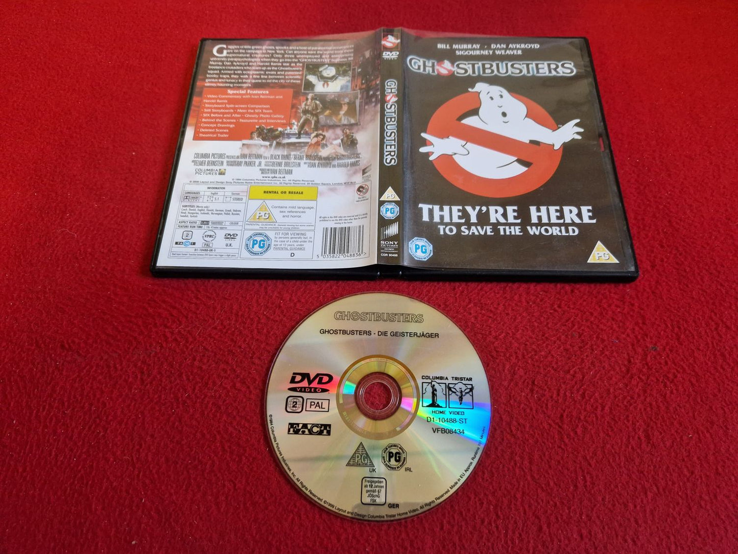 GHOSTBUSTERS DVD
