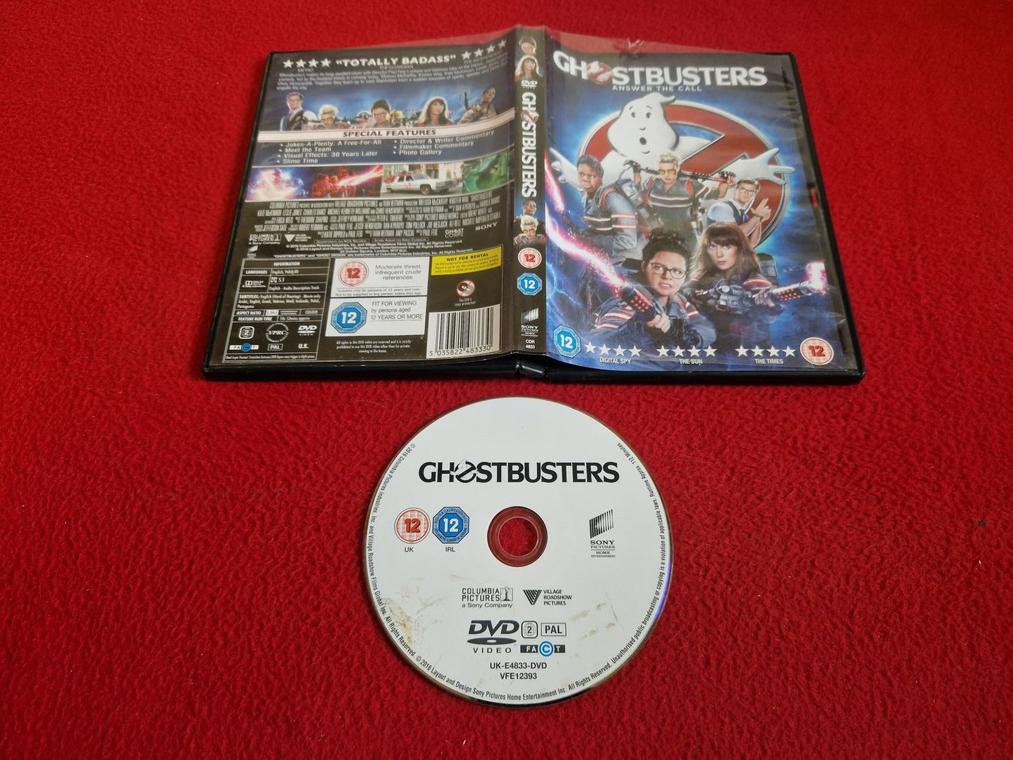 GHOSTBUSTERS DVD