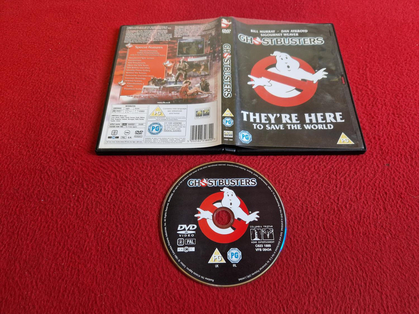 GHOSTBUSTERS DVD