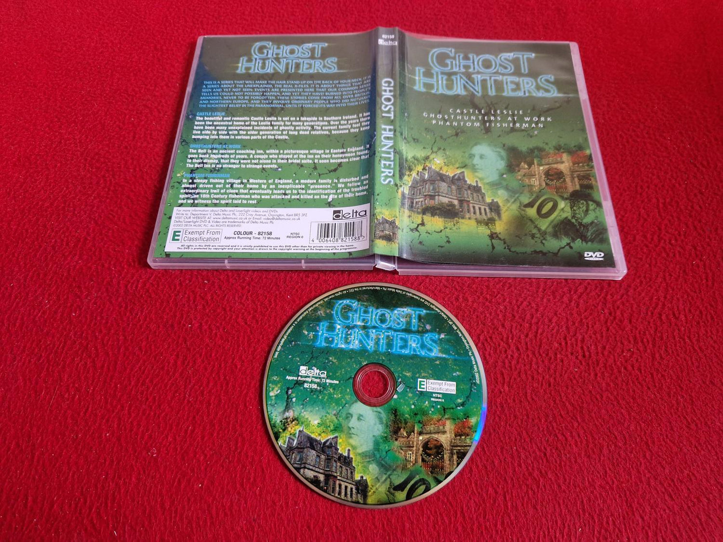 GHOSTHUNTERS - CASTLE LESLIE / GHOSTHUNTERS AT WORK / PHANTOM FISHERMAN DVD
