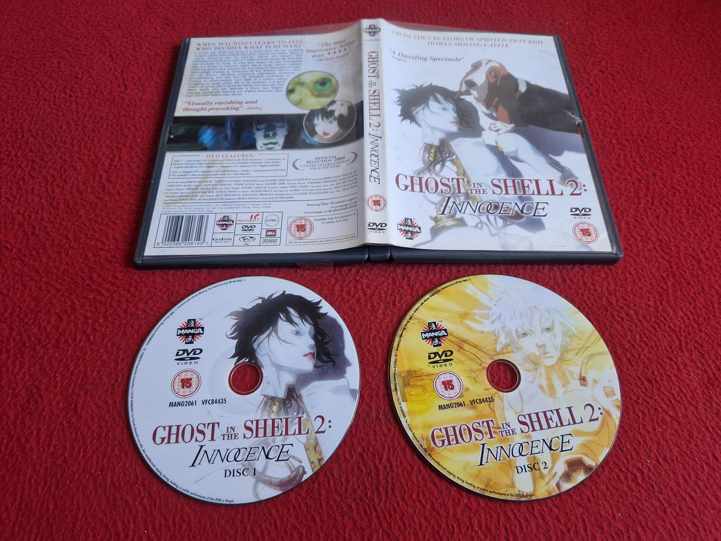 GHOST IN THE SHELL 2: INNOCENCE DVD