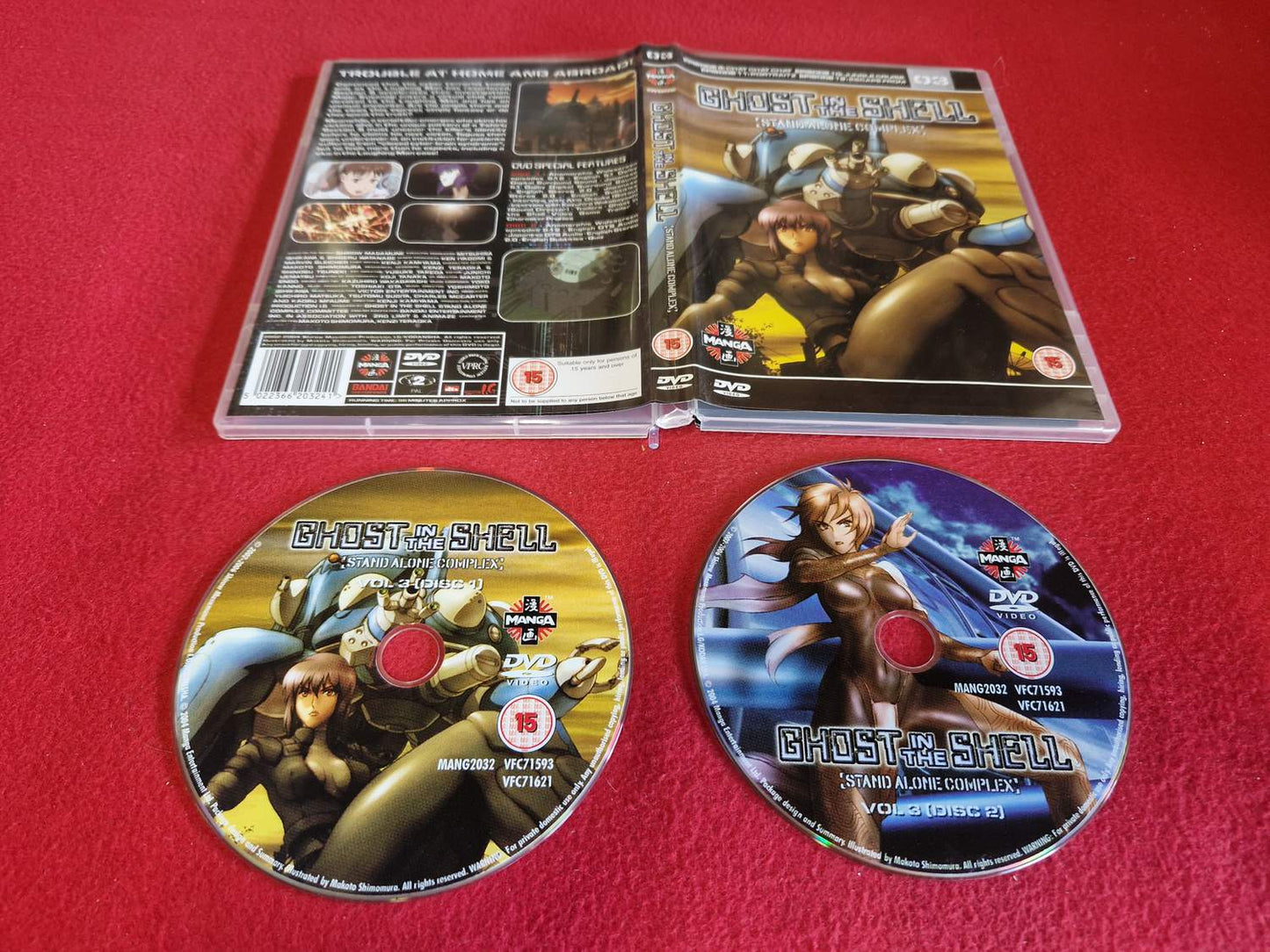 GHOST IN THE SHELL STAND ALONE COMPLEX 03 till DVD