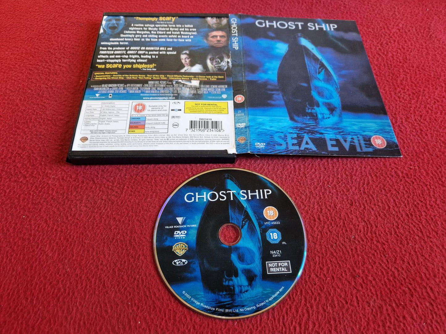 GHOST SHIP [ SNAPCASE ] DVD