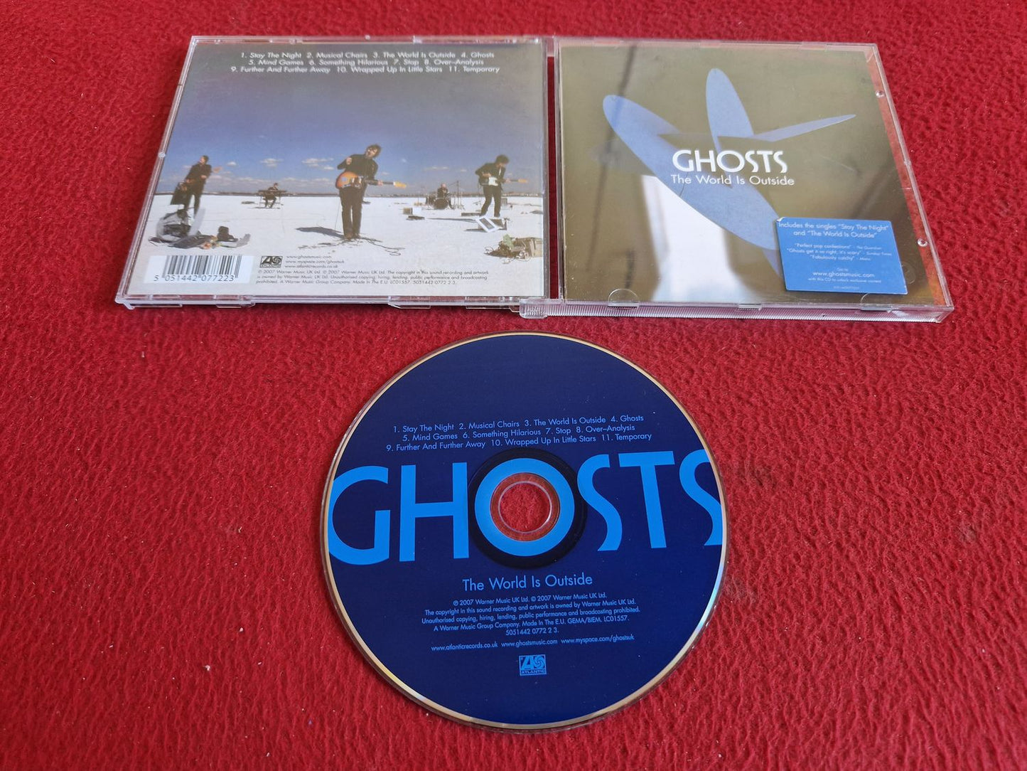 GHOSTS THE WORLD IS OUTSIDE CD