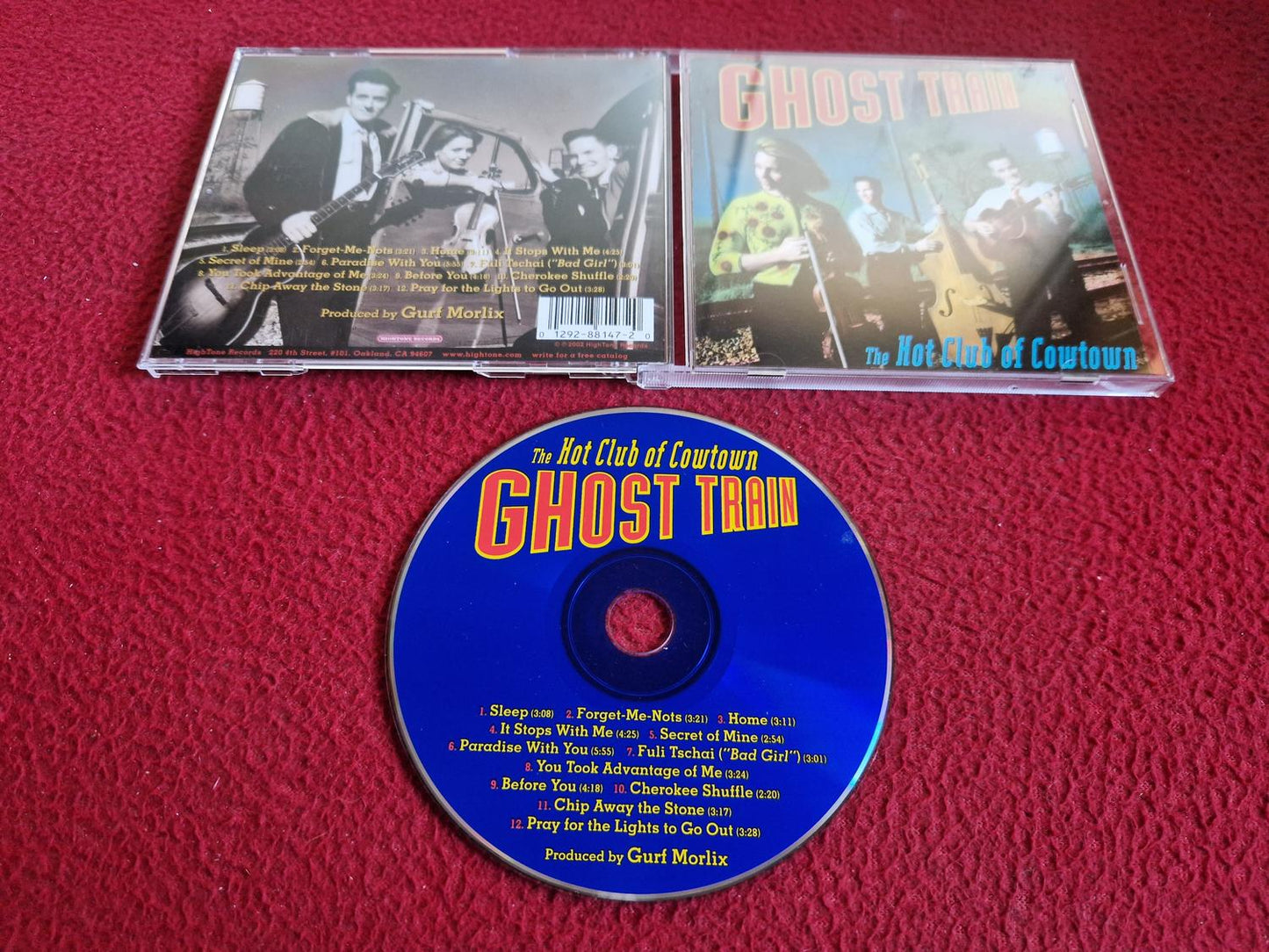 GHOST TRAIN THE HOT CLUB OF COWTOWN CD
