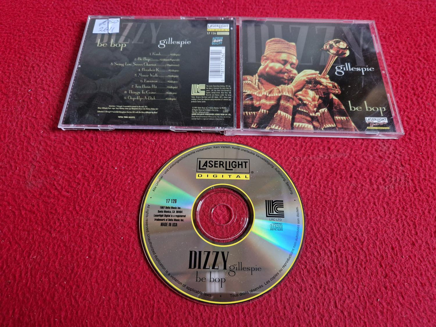 GILLESPIE BE BOP CD