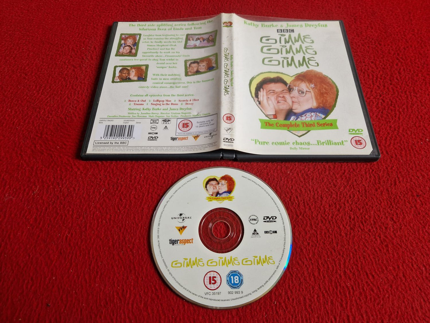 GIMME GIMME GIMME SERIES 3 DVD