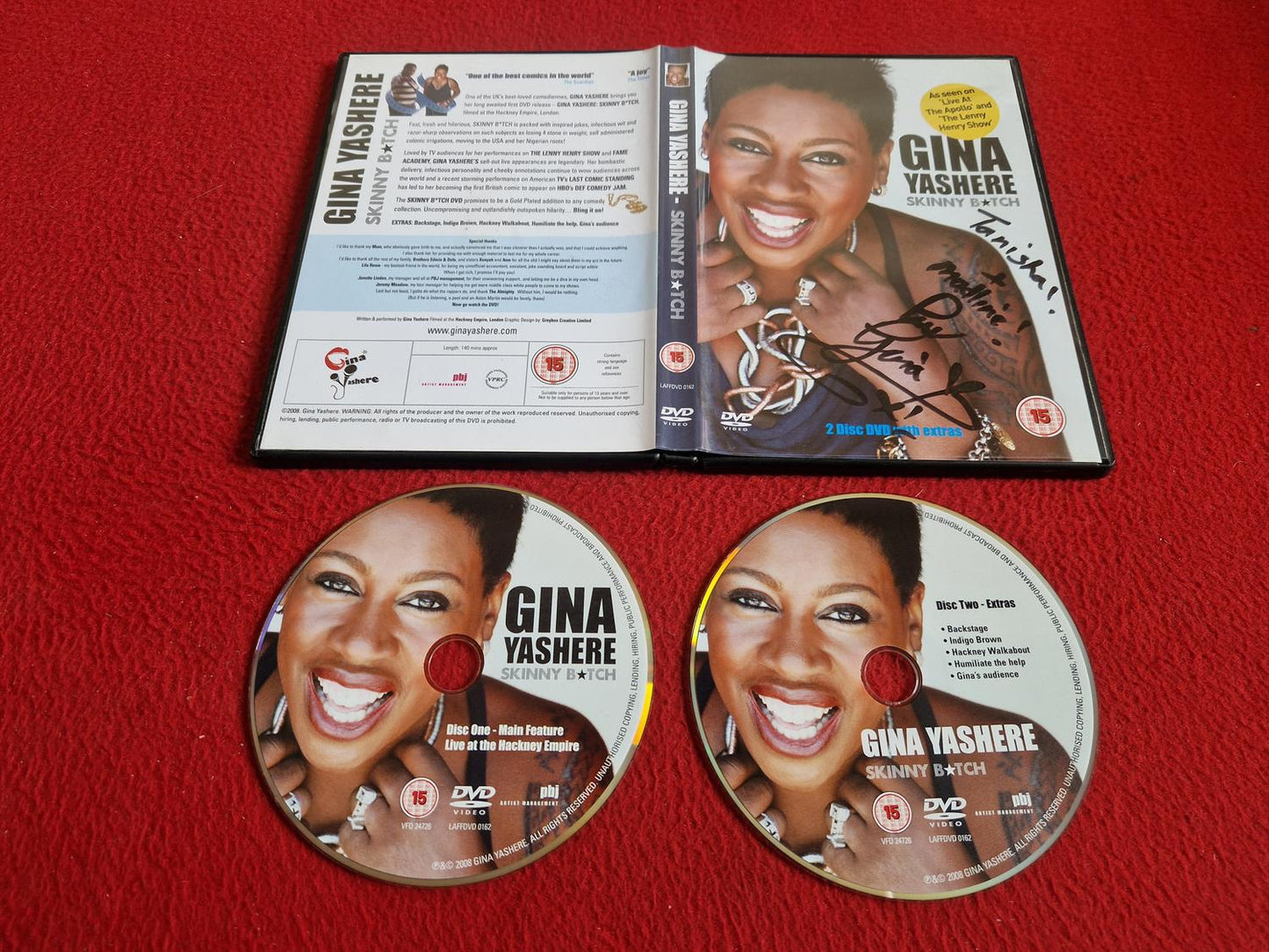 GINA YASHERE SKINNY BITCH DVD