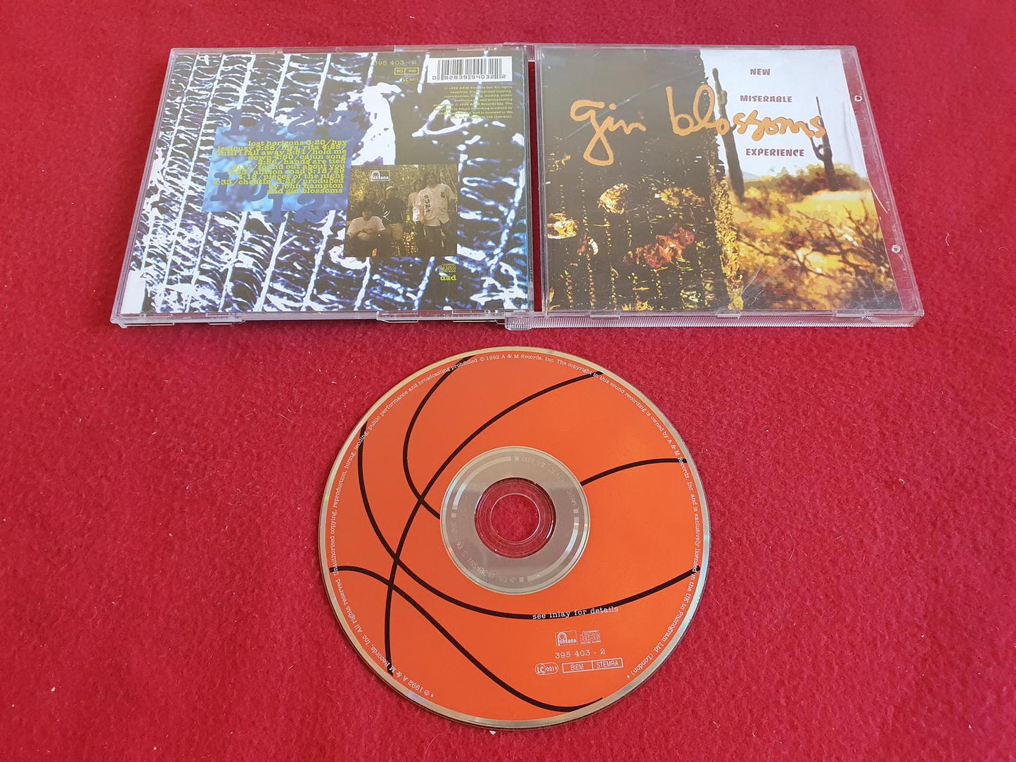 GIN BLOSSOMS NEW MISERABLE EXPERIENCE till CD