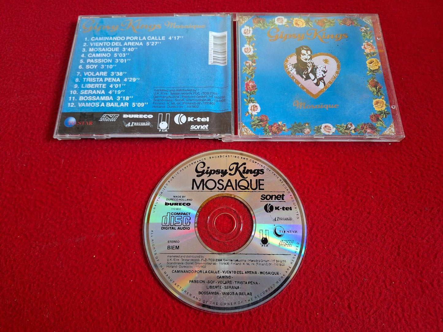 GIPSY KINGS MOSAIQUE CD