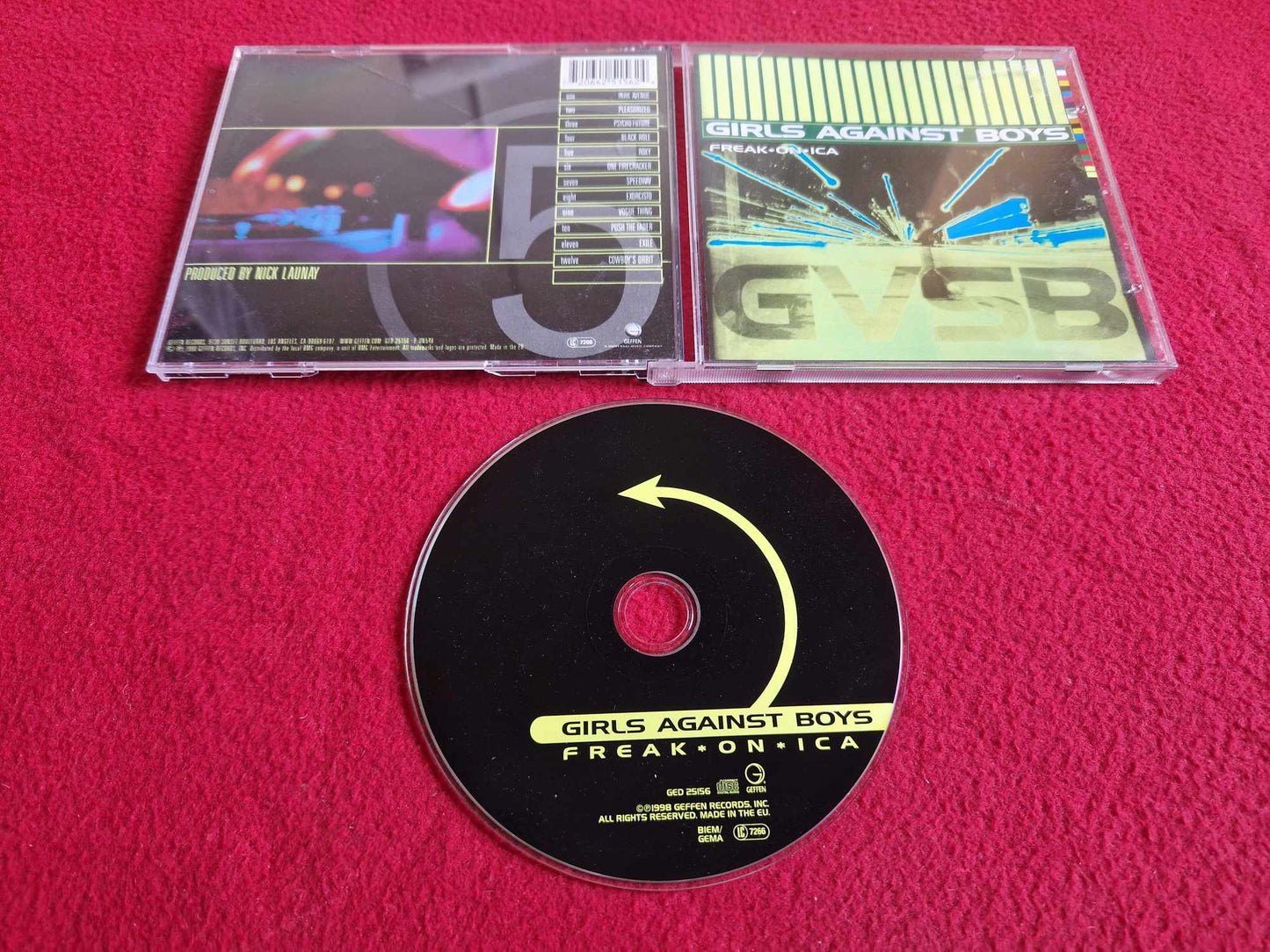GIRLS AGAINST BOYS FREAK*ON*ICA CD