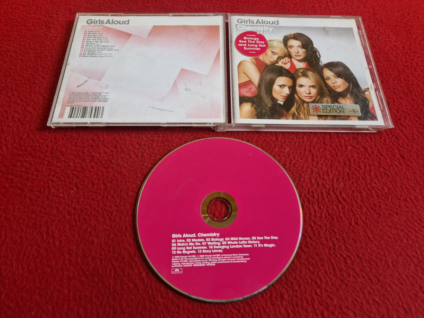 GIRLS ALOUD CHEMISTRY CD