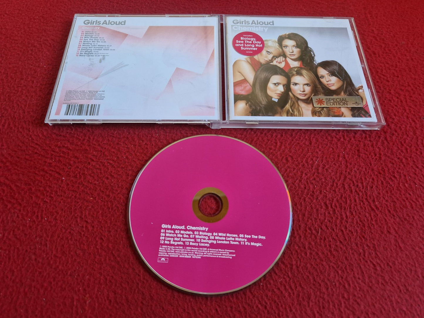 GIRLS ALOUD CHEMISTRY SPECIAL EDITION CD