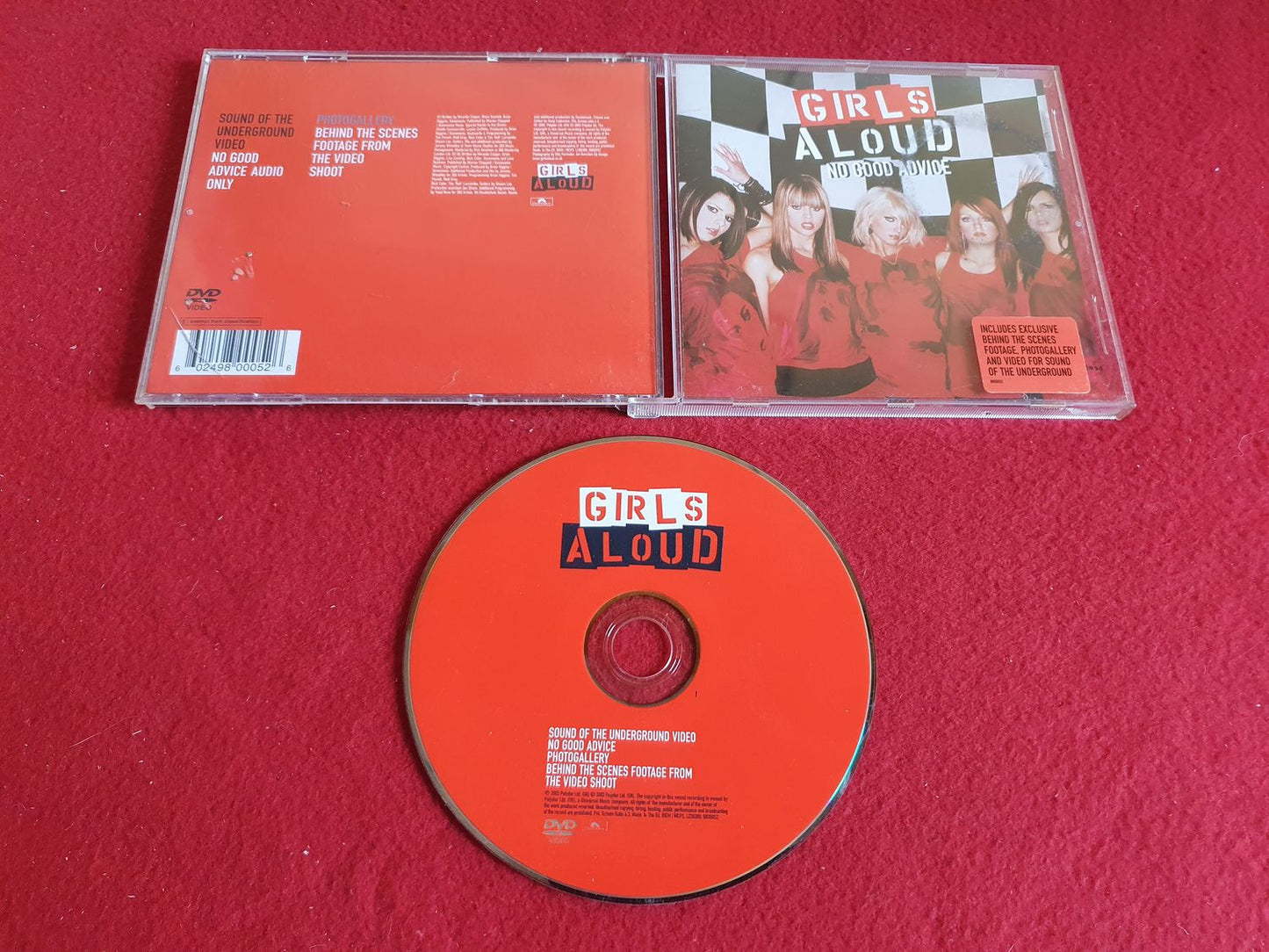GIRLS ALOUD NO GOOD ADVICE till CD