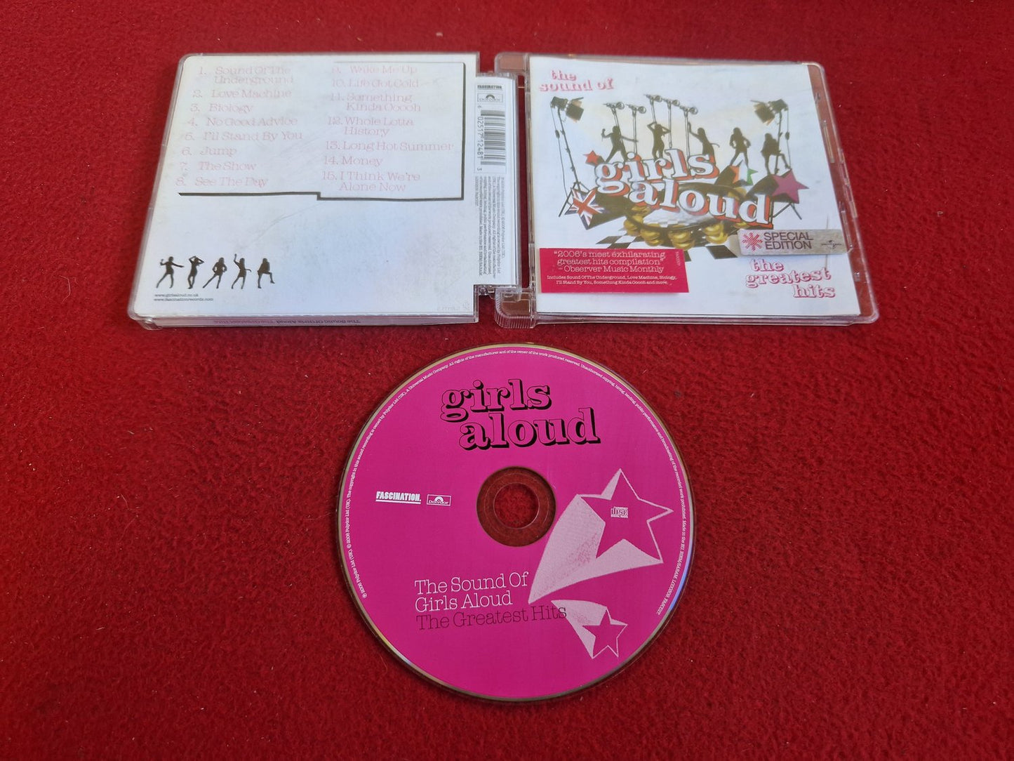 GIRLS ALOUD THE SOUND OF - GREATEST HITS till CD