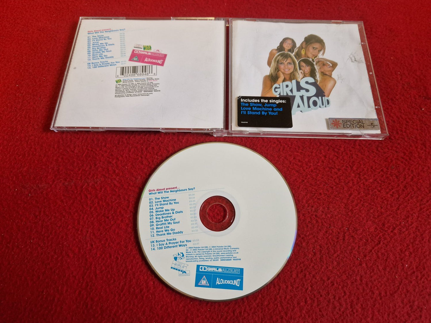 GIRLS ALOUD WHAT WILL THE NEIGHBOURS SAY? CD