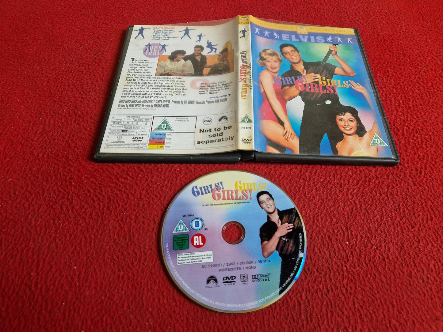 GIRLS! GIRLS! GIRLS! [ ELVIS PRESLEY ] DVD
